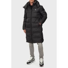 Calvin Klein Logolu Kuş Tüyü Dolgulu Erkek Şişme Mont J30J326102BEH