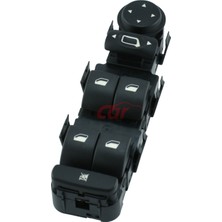 Mcar Citroen C4 Sol Ön Dörtlü Cam Açma Düğmesi AN-620