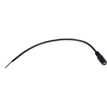 Qincao 20 Adet 12 V Dc Fiş Dişi Jack Fiş Konnektörü Kablosu 5.5x2.1mm Kablo Kablosu ile 15 cm Cctv LED Şerit Işık (Yurt Dışından)