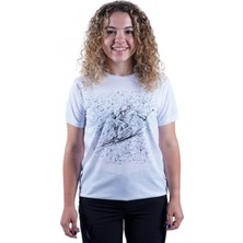 Utopeak Kayakçı Beyaz T-Shirt