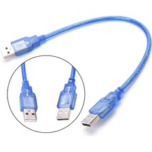 Qincao Sıcak Satış USB 2.0 A Erkek Am'den USB 2.0 B Tipi Dişi Uzatma Yazıcı Tel Kablo Usb2.0 Kablosu 0.3 M USB 2.0 Uzatma Kablosu (Yurt Dışından)