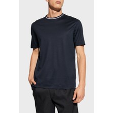 Emporio Armani Pamuklu Bisiklet Yaka T Shirt Erkek T Shirt 6D1T95 1josz 0920