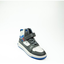 Babalı 1001 Armix Çocuk Bilekli Spor Ayakkabı Füme