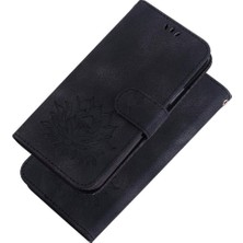 Bdt Shop Oppo Oppo 10 5g Kabartma Lotus Çiçek Kickstand Manyetik Için Flip Case (Yurt Dışından)