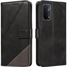 Bdt Shop Oppo A93 5g Deri Telefon Koruma Kılıfı ve Kart Yuvası ile Flip Case (Yurt Dışından)