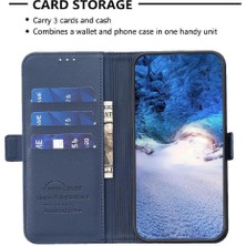 Bdt Shop Oppo Bulmak Için Flip Case X6 Pro Kickstand Manyetik Kart Yuvaları Tutucu Tpu Pu (Yurt Dışından)