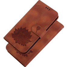 Bdt Shop Onur 90 Pro Cüzdan Kabartma Lotus Çiçek Kickstand Için Flip Case (Yurt Dışından)