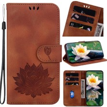 Bdt Shop Onur 90 Pro Cüzdan Kabartma Lotus Çiçek Kickstand Için Flip Case (Yurt Dışından)