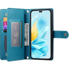 Bdt Shop Onur Için Flip Case 200 Lite Standı Cüzdan Crossbody Kayış Iş (Yurt Dışından)