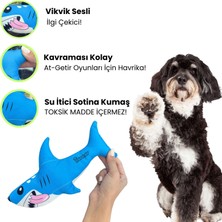 Sahil Havhavları Temalı Köpek Oyuncağı Vikvik Sesi Çıkaran Peluş Köpek Balığı, Köpek Uyku Arkadaşı