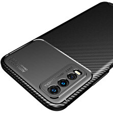 Wowcase Vivo Y20S Kılıf Zore Negro Silikon Kapak-Siyah