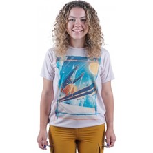 Utopeak Kayakçı Bej T-Shirt