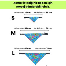 Havhav Sahil Havhavları Temalı Köpek Fuları (S, M, L) Ayarlanabilir Bandana, Köpek Aksesuarı, Tasma