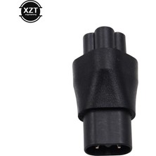 Qincao Yüksek Kaliteli Iec 320 C7 - C5 2 Pin Dişi Güç Adaptörü Iec 3pin Dişi - 2pin Erkek Iec 320 C6 - C8 Güç Adaptörü (Yurt Dışından)