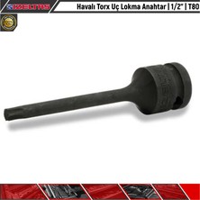İzeltaş Havalı Torx® Uç Lokma Anahtar | 1/2” | T80