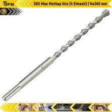 Gfb Sds Max Matkap Ucu (4 Elmaslı) | 14X340 mm