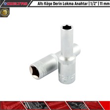 İzeltaş Altı Köşe Derin Lokma Anahtar | 1/2” | 11 mm