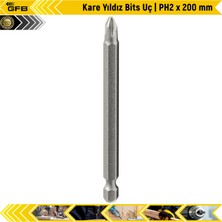Gfb Kare Yıldız Bits Uç I Ph2 x 200 mm