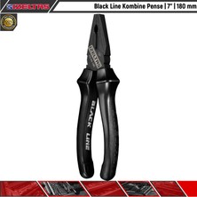 İzeltaş Black Line Kombine Pense | 7" | 180 mm