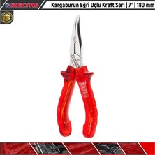 İzeltaş Kargaburun Eğri Uçlu Kraft Seri | 7” | 180 mm