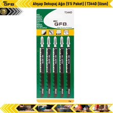 Gfb Ahşap Dekupaj Ağzı (5'ıi Paket) | T344D (Uzun)