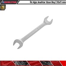 İzeltaş Iki Ağız Anahtar Uzun Boy | 10X11 mm