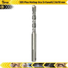 Gfb Sds Plus Matkap Ucu (4 Kanallı) | 8X110 mm