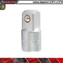İzeltaş Lokma Adaptörü | 3/8”f x 1/2”m
