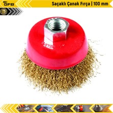Saçaklı Çanak Fırça | 100 mm