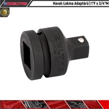 İzeltaş Havalı Lokma Adaptörü | 1”f x 3/4”m