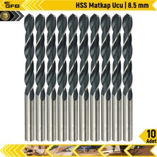 Gfb Hss Matkap Ucu | 8.5 mm | 10 Adet