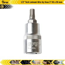 Gfb 1/2" Tork Lokmalı Bits Uç Kısa | T 55 x 55 mm