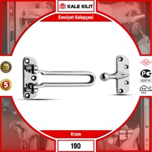Kale Kilit Emniyet Kelepçesi | 190 | Krom | 19000000025
