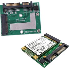 Qincao Msata SSD 2.5 ''sata 6.0gps Adaptörü Dönüştürücü Kart Modülü Kurulu Mini Pcie SSD 2021 (Yurt Dışından)