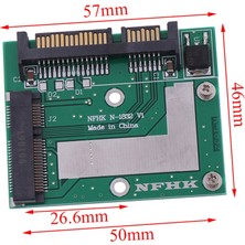 Qincao Msata SSD 2.5 ''sata 6.0gps Adaptörü Dönüştürücü Kart Modülü Kurulu Mini Pcie SSD 2021 (Yurt Dışından)