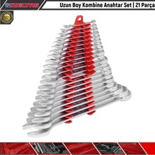 İzeltaş Uzun Boy Kombine Anahtar Set | 21 Parça