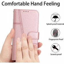 SZY Market Xiaomi Poco M6 4g Yan Toka Için Flip Case Tam Koruma Kartı Pu (Yurt Dışından)