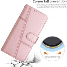 SZY Market Xiaomi Poco M6 4g Yan Toka Için Flip Case Tam Koruma Kartı Pu (Yurt Dışından)