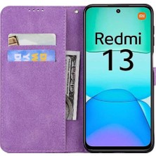 SZY Market Xiaomi Poco M6 4g Için Flip Case Deri Cüzdan Kickstand Koruyucu Büyük (Yurt Dışından)