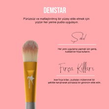 Demstar Professional Makeup Brush Champagne Maske Fırçası Makyaj Fırçası No:15