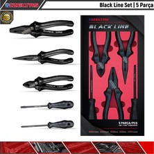 İzeltaş Black Line Set | 5 Parça