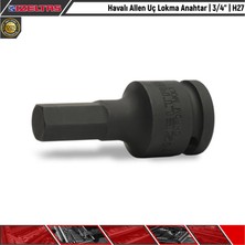 İzeltaş Havalı Allen Uç Lokma Anahtar | 3/4” | H27