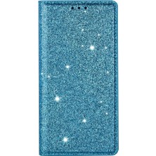 SZY Market Samsung Galaxy S23 Ultra Pu Deri Kart Tutucu Için Glitter Flip Case (Yurt Dışından)