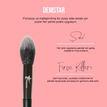 Demstar Professional Makeup Brush Soft Hair Serisi Dar Yapılı Allık Ve Pudra Makyaj Fırçası No:27