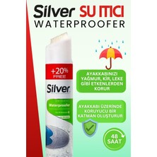 Silver 2 Adet  Ayakkabı Koku Giderici Deodorant 100 ml + Su Itici Önleyici Sprey 300 ml