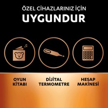 DURACELL LR44 (10'lu Paket) özel alkalin pil 1,5V (A76)