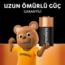 DURACELL CR123 (2’li Paket) yüksek güçlü lityum pil 3V (CR123A / CR17345)