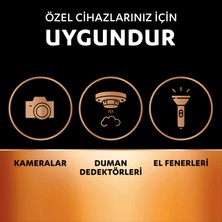 DURACELL CR123 (2’li Paket) yüksek güçlü lityum pil 3V (CR123A / CR17345)