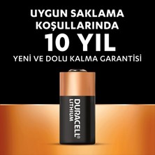 DURACELL CR2 (2’li Paket) yüksek güçlü lityum pil 3V (CR15H270)