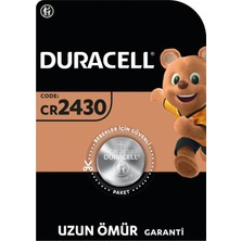 DURACELL 2430 (1’li Paket) Lityum Düğme Piller 3V